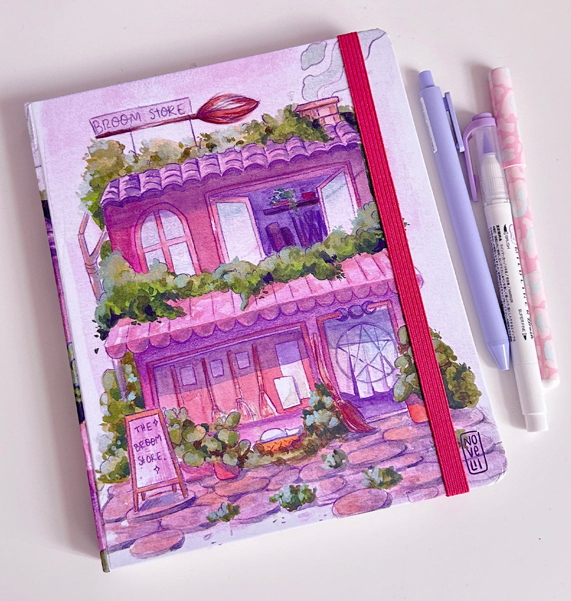 Novelli Grande sketchbook "BROOM STORE"